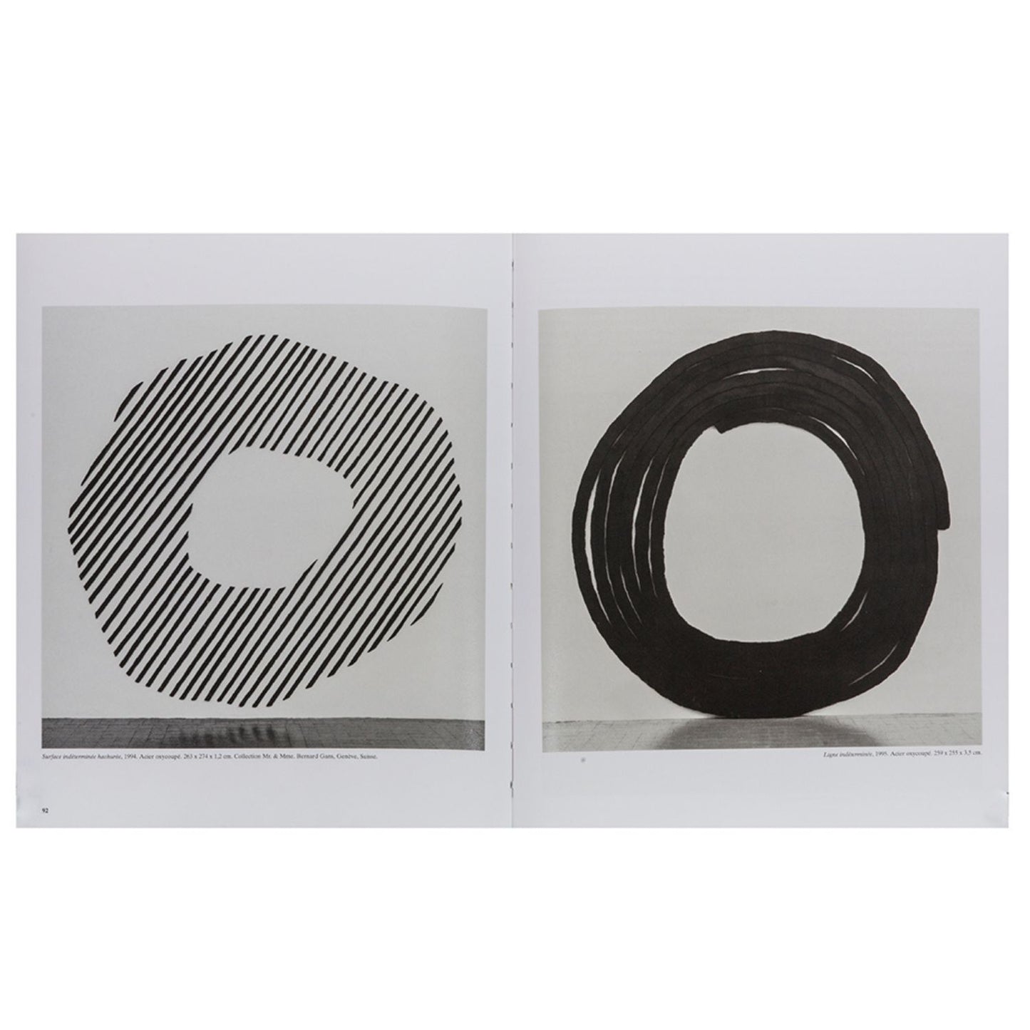 Bernar Venet – Sculptures et Reliefs
