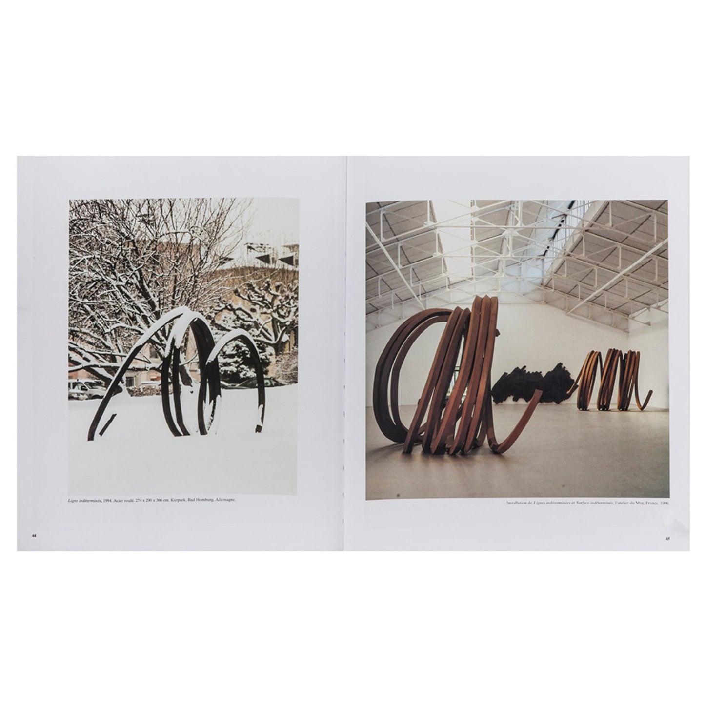 Bernar Venet – Sculptures et Reliefs