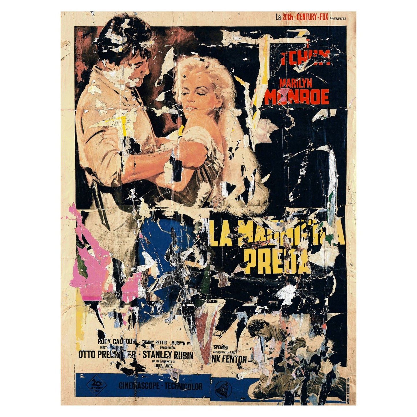 Mimmo Rotella - Marilyn Monroe