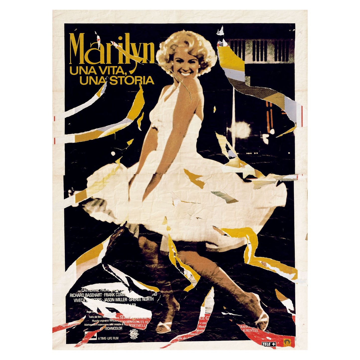 Mimmo Rotella - Marilyn Monroe