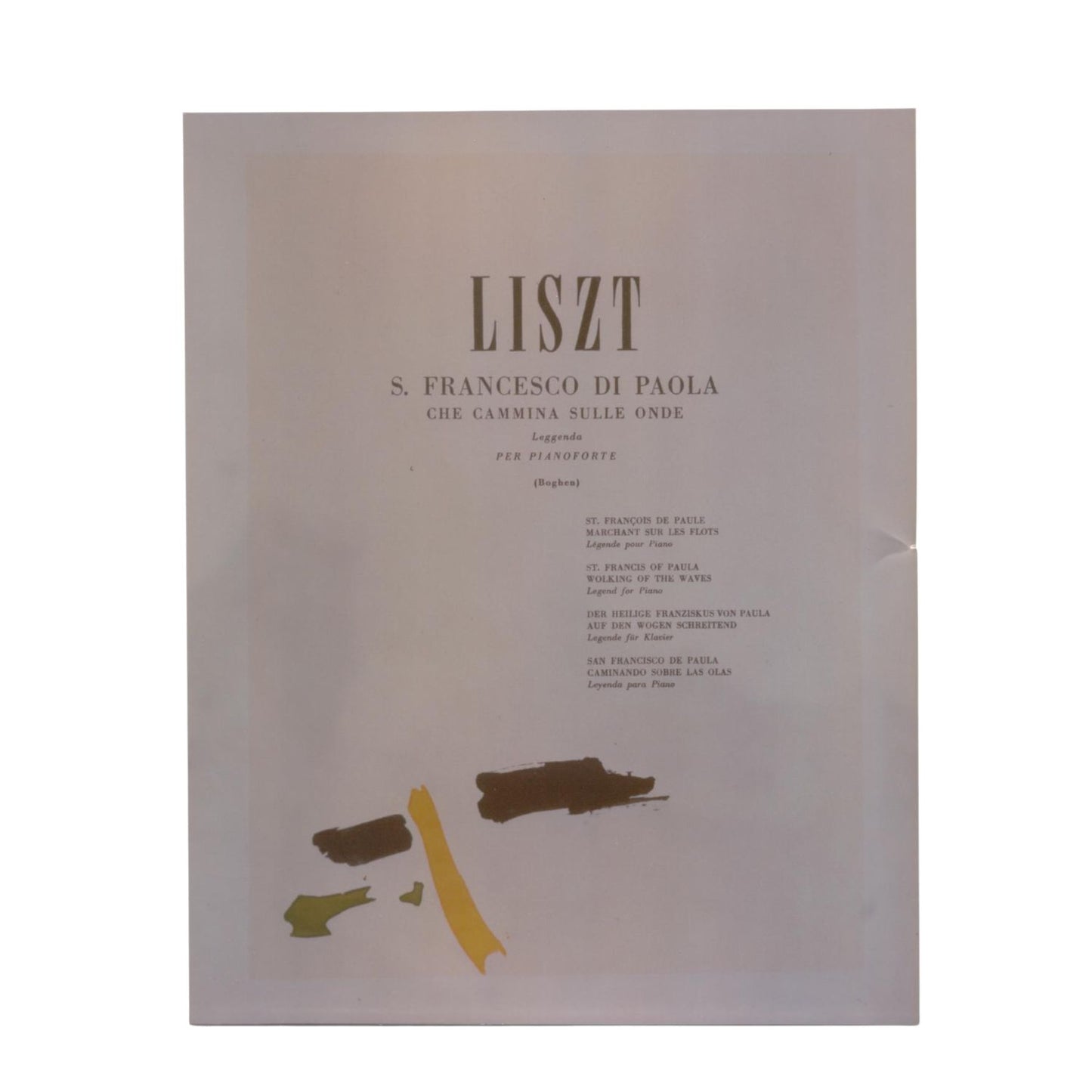 Giuseppe Chiari - Liszt