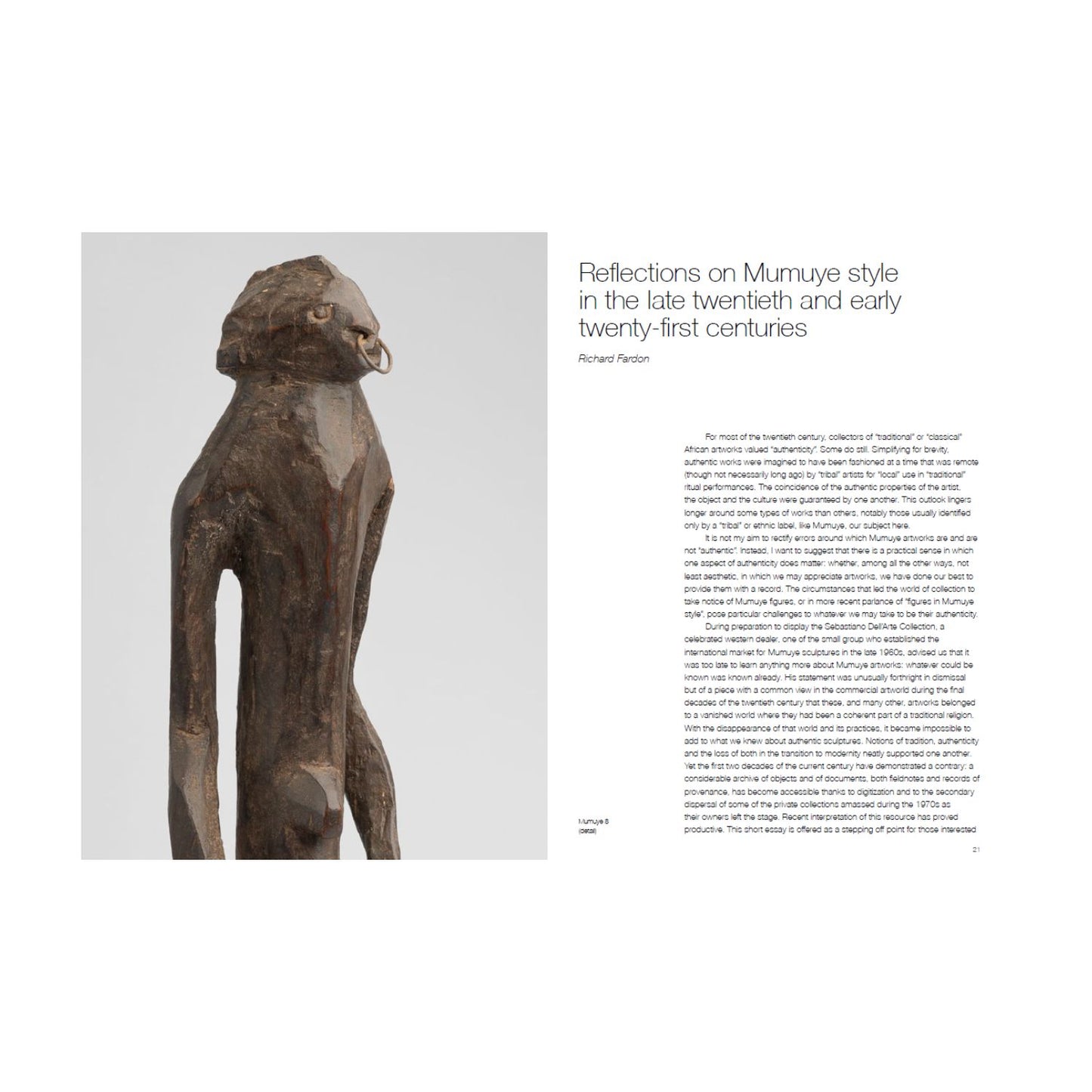 Richard Fardon - Mumuye Art